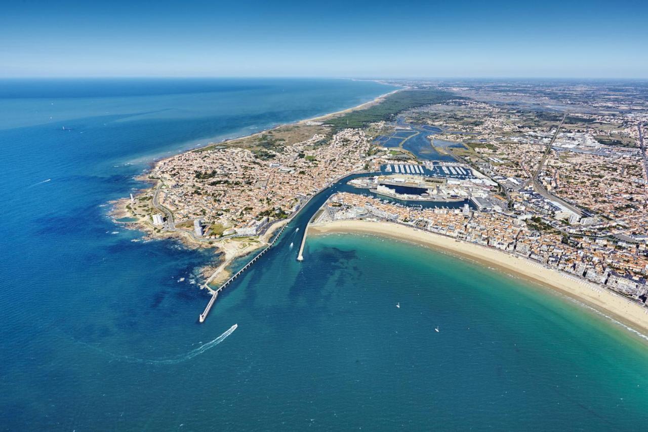 Grand Bleu-Studio Vue Sur Mer - Piscine لي سابلِ دولونْ المظهر الخارجي الصورة